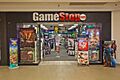 GameStop shop front, in Bentley Mall, Fairbanks, Alaska--1 April 2013