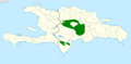 Geotrygon leucometopia map
