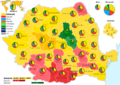 Harta prezidentiale 2019 procente