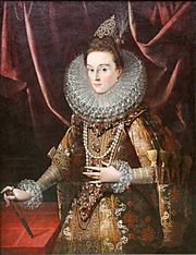 Archivo:Infantin Isabella Clara Eugenia von Spanien 1599