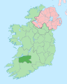 Island of Ireland location map Limerick
