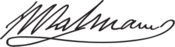 José Manuel Balmaceda Signature.svg