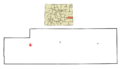 Kiowa County Colorado Incorporated and Unincorporated areas Haswell Highlighted