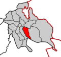 Mapa parroquia de Ribon