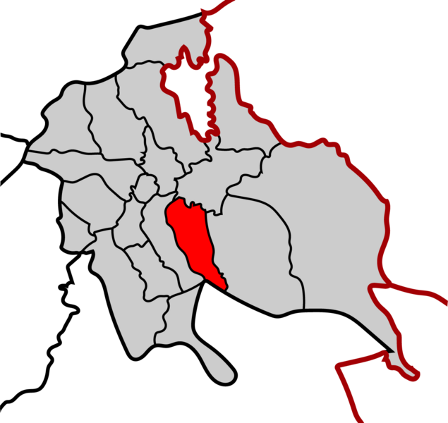 Mapa parroquia de Ribon
