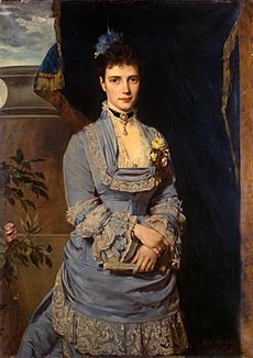 Archivo:Maria Fyodorovna of Russia by H. von Angeli (1874, Hermitage)