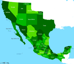 Archivo:Mexico 42 estados