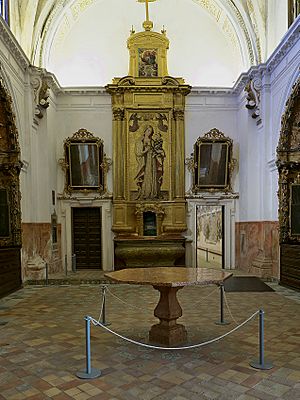 Archivo:Monasterio de San Isidoro del Campo, Santiponce. Sacristía