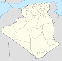 Mostaganem in Algeria 2019.svg