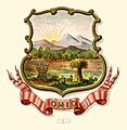 Ohio state coat of arms (illustrated, 1876)