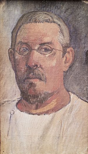 Archivo:Paul Gauguin - Self Portrait 1903 - Kunstmuseum Basel 1943