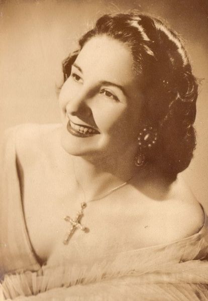 Pepita Embil - Soprano and mother of Placido Domingo