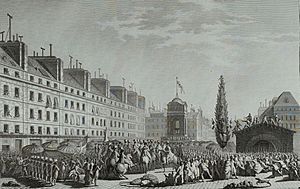 Archivo:Proclamation Constitution 1791, Musée de la Révolution française - Vizille