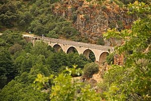 Archivo:Puente de San Lorezo situado entre Fermoselle y Trabanca