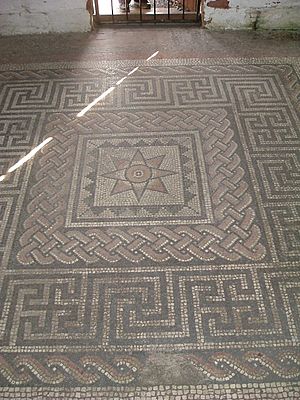 Archivo:Roman Mosaic Pavement, Aldborough - geograph.org.uk - 927511