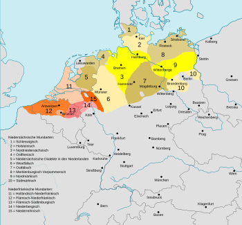 Archivo:Verbreitungsgebiet der heutigen niederdeutschen Mundarten