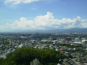 Archivo:View of Kurume City