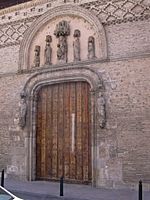 Archivo:Zaragoza - San Pablo - Puerta mudéjar