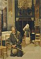 Исаак Аскназий Нищий в церкви