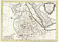 1771 Bonne Map of Abyssinia (Ethiopia), Sudan and the Red Sea - Geographicus - Abissine-bonne-1771