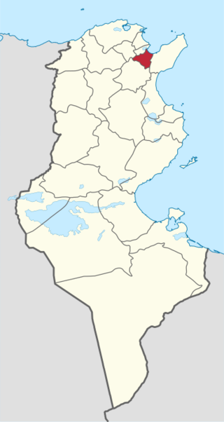Ben Arous in Tunisia.svg