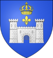 Blason ville fr Angoulême (Charente)