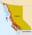 British Columbia Large Regions-fr