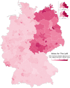 Archivo:Bundestagswahl 2021 Zweitstimmen Linke
