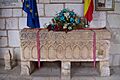 Burgos Covarrubias Colegiata claustro sarcofago princesa Cristina lou