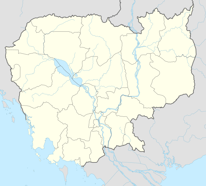 Cambodia adm location map
