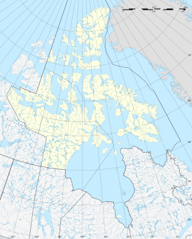 Lago Dubawnt ubicada en Nunavut