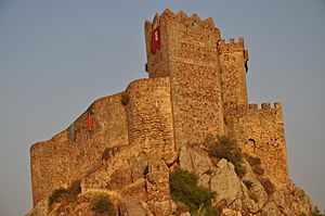 Archivo:Castillo de Luna Festival Medieval de Alburquerque
