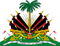 Coat of arms of Haiti (1964–1986)