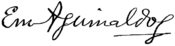 Emilio Aguinaldo autograph.svg