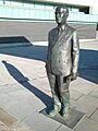 Estatua Pío del Río Hortega Museo Ciencia (Valladolid)
