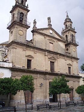 Fachada principal de la iglesia de San Rafael de Córdoba.JPG
