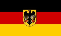 Bandera gubernamental Bundesdienstflagge