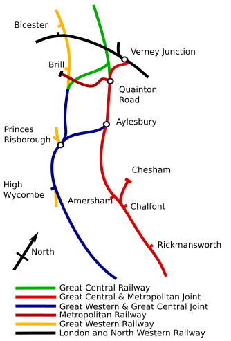 GCR & Met Railways 1906