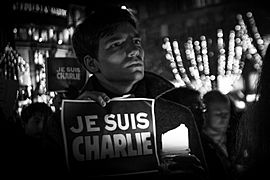 Je suis Charlie Strasbourg 7 janvier 2015