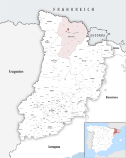 Extensión del municipio en la provincia.