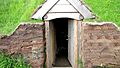 L'Anse aux Meadows, entrance to long house