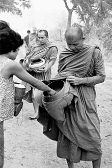 Luang Ta Maha Bua and Phra Maha Amborn in Ban Taad, Udon Thani, 1965.jpg
