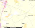 Map commune FR insee code 62392