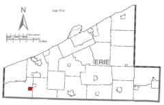 Map of Albion, Erie County, Pennsylvania Highlighted.png