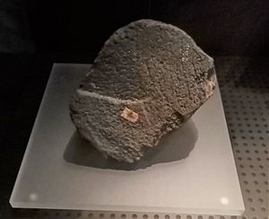 Archivo:Meteorito pétreo caído en Villanueva de Sixena (Huesca) en 1773