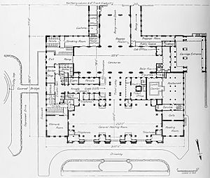 Archivo:Michigan Central Station Detroit floor plan