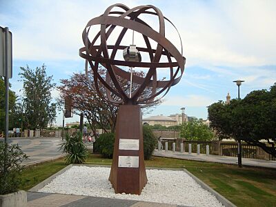 Milla cero-Monumento Elcano-Sevilla