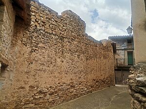 Archivo:Muralla del castillo calatravo