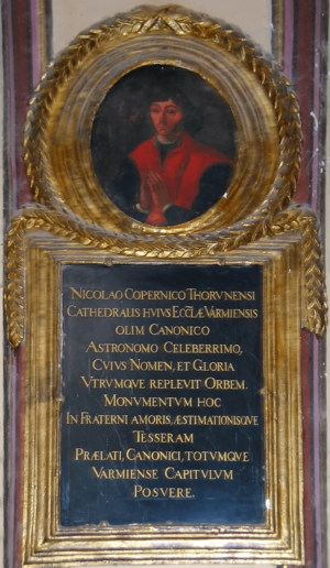 Archivo:Nicolaus Copernicus epitaph