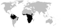 PIPIDAE range